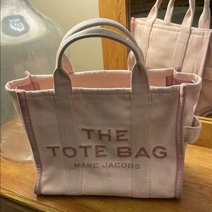 Marc Jacobs The Tote Bag Pink Canvas Tote